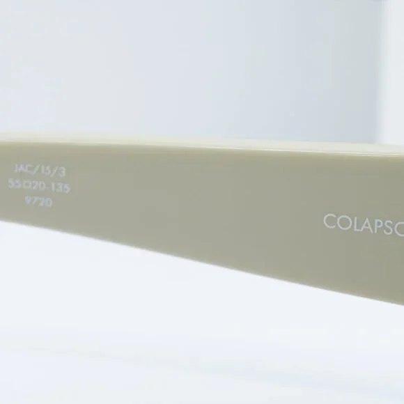 Jacquemus COLAPSO JAC/15 C3 Geometric Sunglasses - Beige/Brown display picture 2